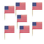SALE Picker fr Kuchen, Fingerfood & Co., Flagge Vereinigte Staaten / USA / Amerika, 30 Stck
