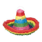 SALE Piata / Pinata Sombrero Mexiko, fr Kinder-Geburtstag & Party, Ideal zum Befllen mit Sigkeiten und Geschenken