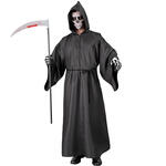 NEU Herren-Kostüm Sensenmann Umhang - verschiedene Größen (S-XXL)