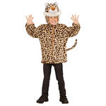 Kinder-Kostm Plschjacke Leopard - Verschiedene Gren (92-116)