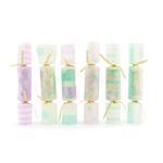 Konfetti Cracker / Knallbonbon Silvester - Farbig sortiert - 3x17 cm - 6 St�ck