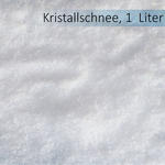 SALE Schnee (Kristall), 1l., wei
