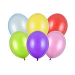 Latex-Luftballons, � 30cm, 10er-Pack, Metallic Mix