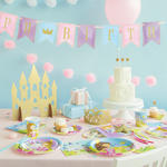 SALE Prinzessin Party Serie - Verschiedene Geburtstagsartikel
