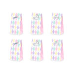 Geschenkt�ten aus Papier Einhorn - 8x18 cm, 6 St�ck