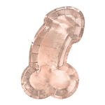 Pappteller Same Penis Forever / JGA - Ros�gold, 26,5�15,5cm, 6 St�ck