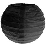 SALE Lampion S,  10 cm, schwarz, 2 Stck