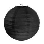 SALE Lampion M,  20 cm, schwarz, 2 Stck