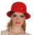 SALE Hut Charleston Lady, rot mit Hutband