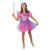 SALE Kinder-Kostüm Fee Isabella, rosa-lila, Gr 128