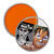 SALE Fantasy Theater-Make-Up / Creme-Schminke auf Fettbasis, 25g, Halloween-Orange