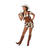 Damen-Kostüm Cowgirl Ringo, braun Gr. 36 - Größe 36