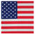 USA Tischserviette, 3 Farbig, 33 x 33 cm, 20 St�ck