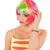 SALE Armband 80er Jahre, Neonfarben
