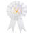 Geburtstags-Button / Rosette, 50 Jahre, � 8 x 15 cm - 50
