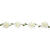 K�nstliche Girlande Rosen, Weiss, � 50 mm / L�nge 120 cm