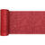 Tischl�ufer glitzernd, Rot, 18 cm, Rolle 5m - Rot