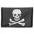 Fahne Pirat mit Totenkopf und Ösen, 60 x 90 cm - Fahne, 60 x 90 cm