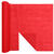 Tischl�ufer Clever, Rot, 40 x 480 cm auf der Rolle - Rot