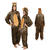 Damen- und Herren-Kostm Overall Giraffe, Gr. S bis 165cm Krpergre - Plschkostm, Tierkostm