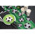 Tischl�ufer Fussball, Gr�n, 30 cm, L�nge 250cm Bild 2