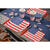 USA Tischserviette, 3 Farbig, 33 x 33 cm, 20 St�ck Bild 3