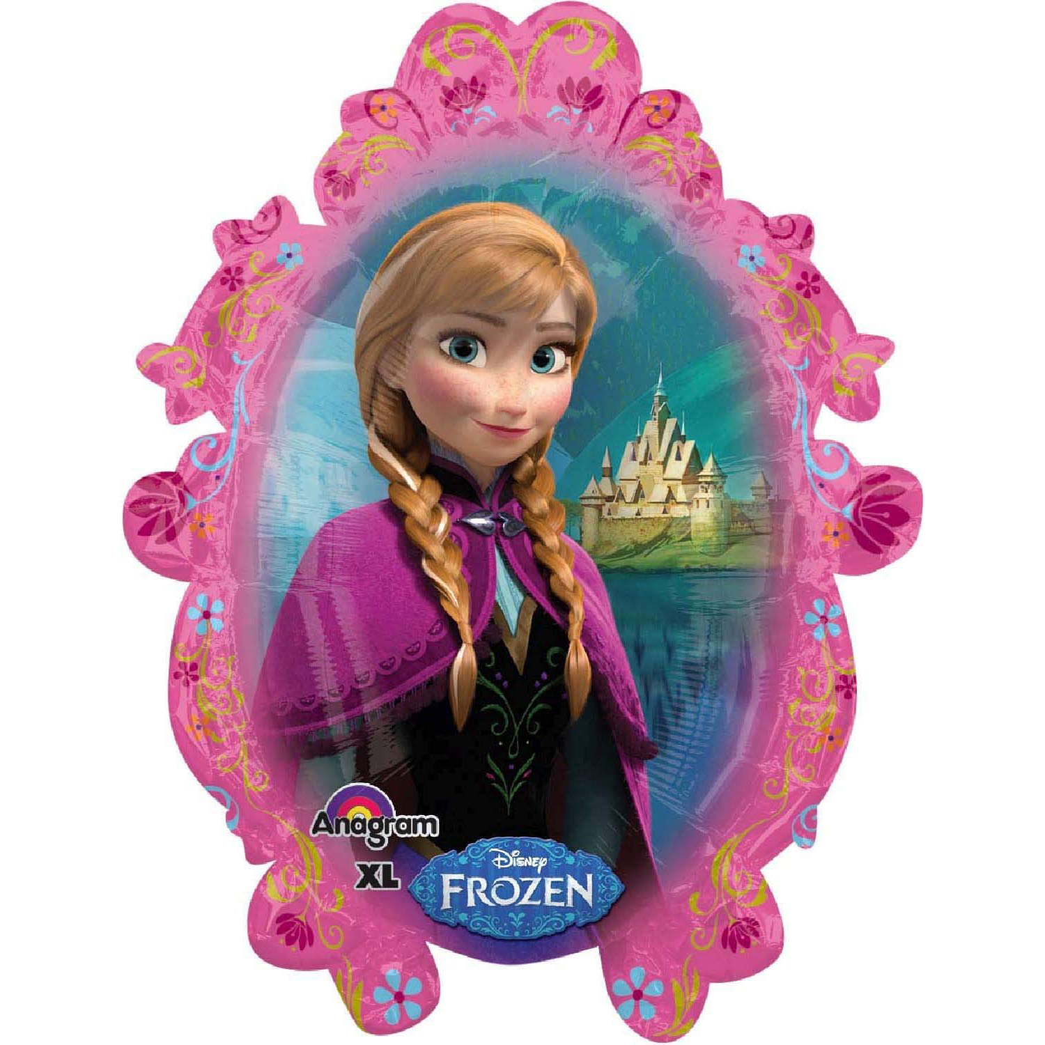 Folienballon Disney Frozen, Elsa & Anna, 63x78 cm Bild 2