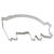 SALE Ausstechform Schwein, ca. 5,5 cm