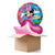 Ballongrsse H-Birthday, Minnie Party, 3 Ballons