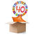 Ballongrsse H-Birthday, Radiant 40, 2 Ballons