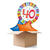 Ballongrsse H-Birthday, Radiant 40, 3 Ballons