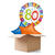 SALE Ballongrsse H-Birthday, Radiant 80 3 Ballons