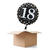 Ballongrsse H-Birthday, Sparkling 18, 1 Ballon