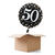 Ballongrsse H-Birthday, Sparkling 50, 1 Ballon