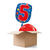 SALE Ballongre Happy Birthday, Zahl 5th, 2 Ballons