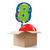 Ballongre Happy Birthday, Zahl 8th, 2 Ballons