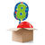 SALE Ballongre Happy Birthday, Zahl 8th, 2 Ballons