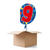 Ballongre Happy Birthday, Zahl 9th, 1 Ballon