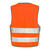 NEU Kinderkostm Bauarbeiter-Weste / Warnweste, orange, 4-6 Jahre Bild 2