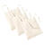 Sparpack Baumwolltasche / Wurfbeutel 34x40cm Natur 12 St.