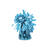 Gewicht f�r Heliumballon / Folienballon mit Folienfransen, Gewicht: ca. 130 g - Hellblau - Hellblau