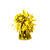 Gewicht f�r Heliumballon / Folienballon mit Folienfransen, Gewicht: ca. 130 g - Gold - Gold