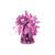 Gewicht f�r Heliumballon / Folienballon mit Folienfransen, Gewicht: ca. 130 g - Rosa - Rosa
