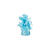 Gewicht f�r Heliumballon / Folienballon mit Folienfransen, Gewicht: ca. 130 g - Pastell Hellblau - Pastell Hellblau