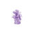 Gewicht f�r Heliumballon / Folienballon mit Folienfransen, Gewicht: ca. 130 g - Pastell Violett - Pastell Violett