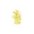 Gewicht f�r Heliumballon / Folienballon mit Folienfransen, Gewicht: ca. 130 g - Pastell Gelb - Pastell Gelb