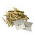 Rllchenlose / Gewinnlose Tombola, Treffer, gold, Nummer 1-50