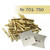 NEU Rllchenlose / Gewinnlose Tombola, Treffer, gold, Nummer 701-750 - Nummer 701-750