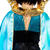 Damen-Kostm gypterin Aida, blau, Gr. 36 Bild 5