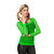 Damen-Netz-Shirt, grn, Einheitsgre